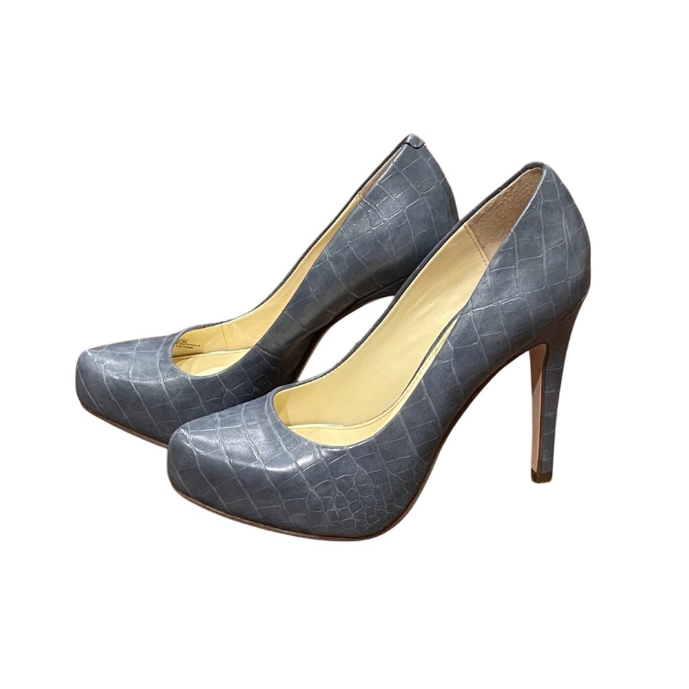 JESSICA SIMPSON Elegant Blue Heels - Picture 4 of 16